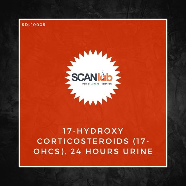 17-HYDROXY CORTICOSTEROIDS (17-OHCS), 24 HOURS URINE (SDL10005)