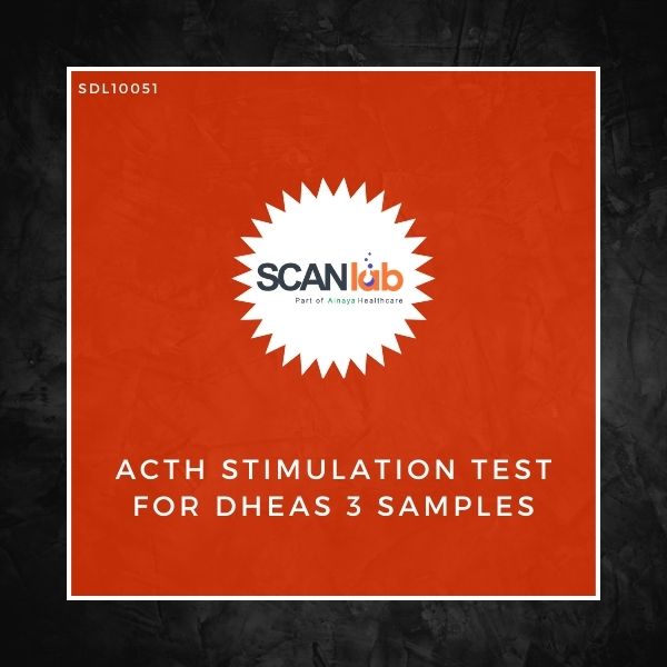 ACTH STIMULATION TEST FOR DHEAS 3 SAMPLES (SDL10051)