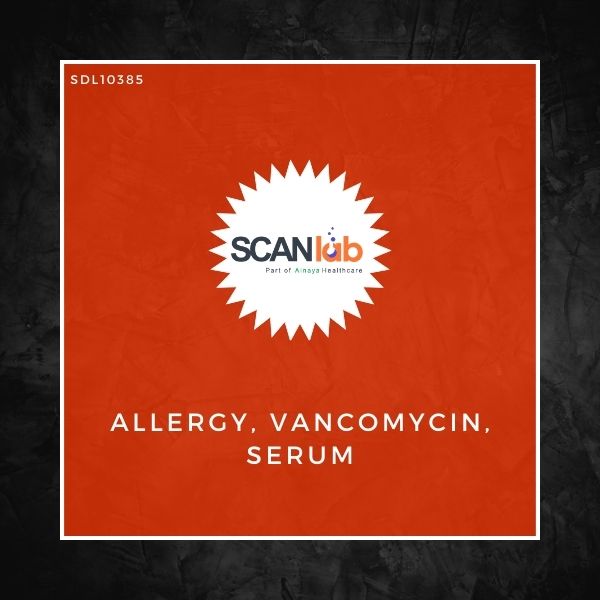 ALLERGY, VANCOMYCIN, SERUM (SDL10385)