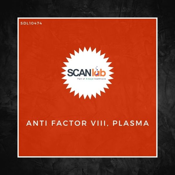 ANTI FACTOR VIII, PLASMA (SDL10474)