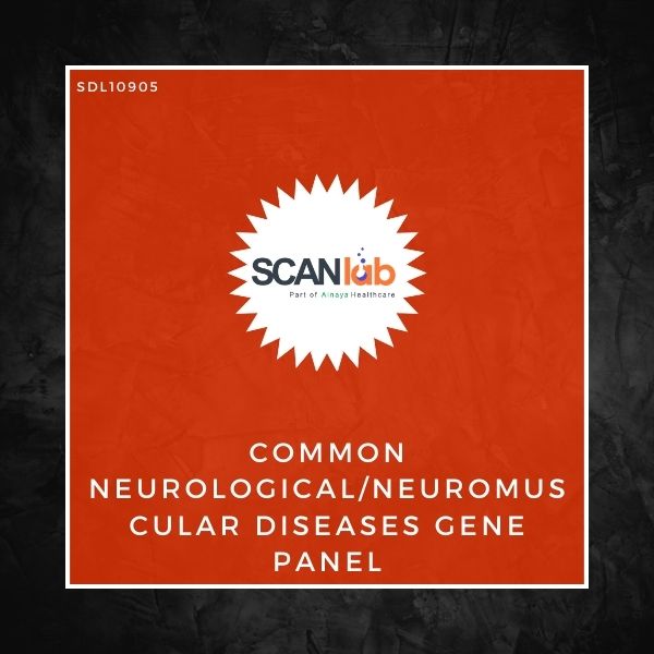 COMMON NEUROLOGICAL/NEUROMUSCULAR DISEASES GENE PANEL (SDL10905)