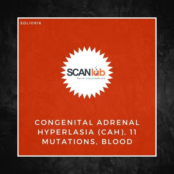 CONGENITAL ADRENAL HYPERLASIA (CAH), 11 MUTATIONS, BLOOD (SDL10916)