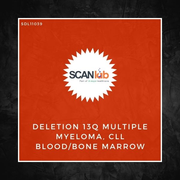 DELETION 13Q MULTIPLE MYELOMA, CLL BLOOD/BONE MARROW (SDL11039)
