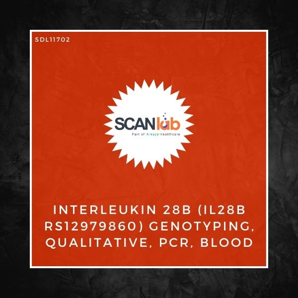 INTERLEUKIN 28B (IL28B RS12979860) GENOTYPING, QUALITATIVE, PCR, BLOOD (SDL11702)