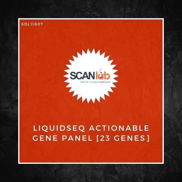 LIQUIDSEQ ACTIONABLE GENE PANEL [23 GENES] (SDL11807)