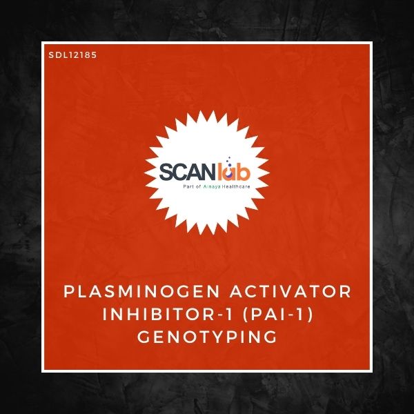 PLASMINOGEN ACTIVATOR INHIBITOR-1 (PAI-1) GENOTYPING (SDL12185)