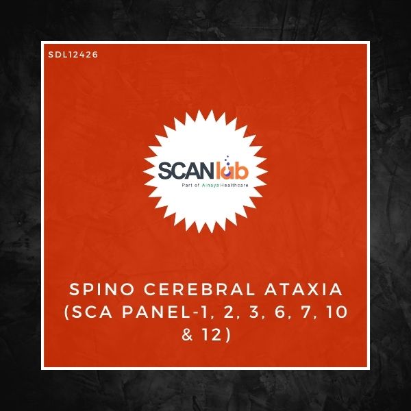 SPINO CEREBRAL ATAXIA (SCA PANEL-1, 2, 3, 6, 7, 10 & 12) (SDL12426)