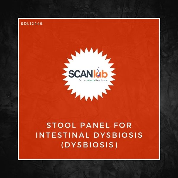 STOOL PANEL FOR INTESTINAL DYSBIOSIS (DYSBIOSIS) (SDL12449)