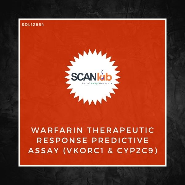 WARFARIN THERAPEUTIC RESPONSE PREDICTIVE ASSAY (VKORC1 & CYP2C9) (SDL12654)