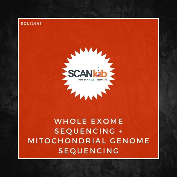WHOLE EXOME SEQUENCING+MITOCHONDRIAL GENOME SEQUENCING (SDL12661)