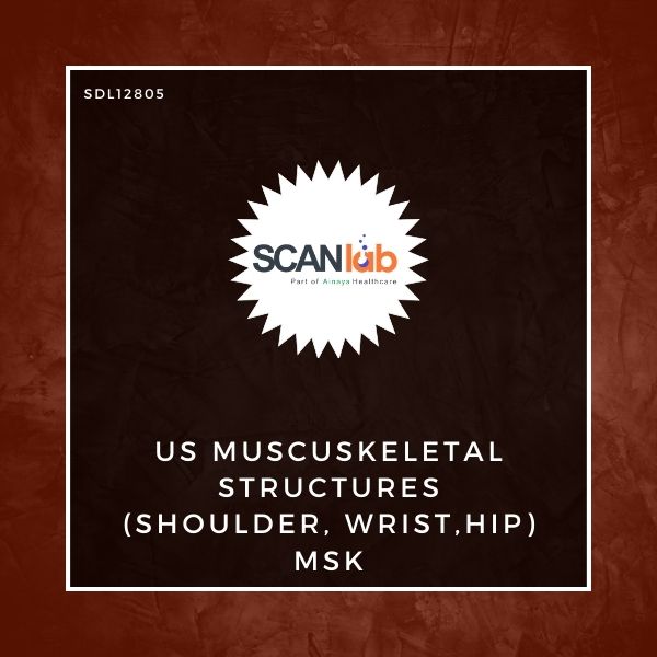 US MUSCUSKELETAL STRUCTURES (SHOULDER, WRIST, HIP) MSK (SDL12805)