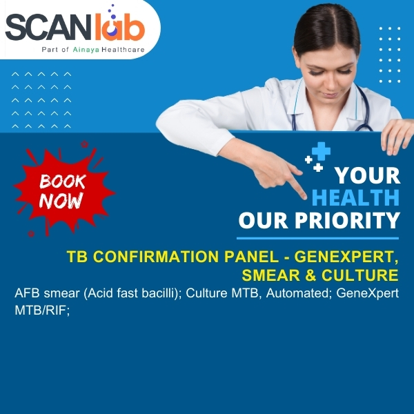 TB CONFIRMATION PANEL-GENEXPERT, SMEAR & CULTURE (SDL12470)
