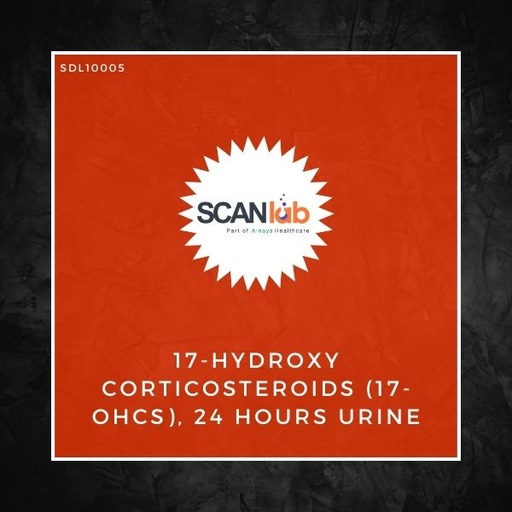 [SDL10005] 17-HYDROXY CORTICOSTEROIDS (17-OHCS), 24 HOURS URINE (SDL10005)