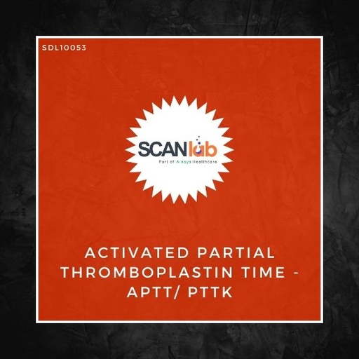 [SDL10053] ACTIVATED PARTIAL THROMBOPLASTIN TIME-APTT/ PTTK (SDL10053)