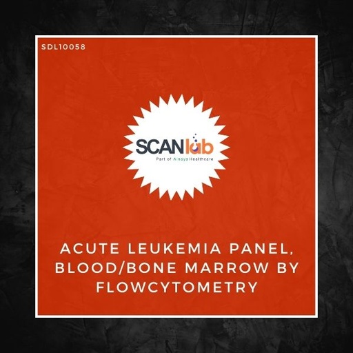 [SDL10058] ACUTE LEUKEMIA PANEL, BLOOD/BONE MARROW BY FLOWCYTOMETRY (SDL10058)