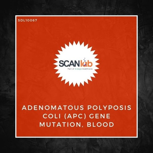 [SDL10067] ADENOMATOUS POLYPOSIS COLI (APC) GENE MUTATION, BLOOD (SDL10067)