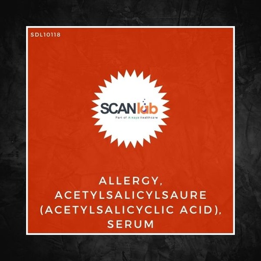 [SDL10118] ALLERGY, ACETYLSALICYLSAURE (ACETYLSALICYCLIC ACID), SERUM (SDL10118)