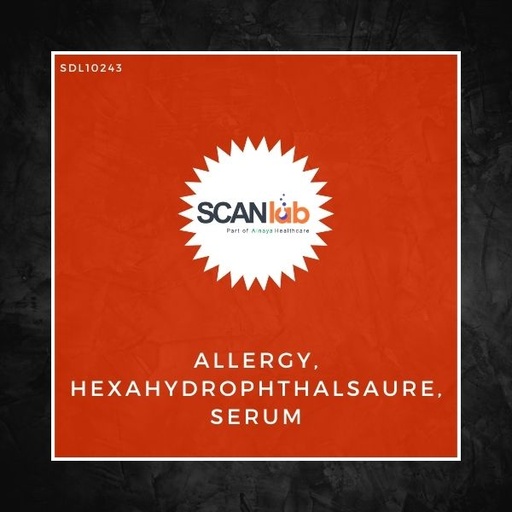 [SDL10243] ALLERGY, HEXAHYDROPHTHALSAURE, SERUM (SDL10243)
