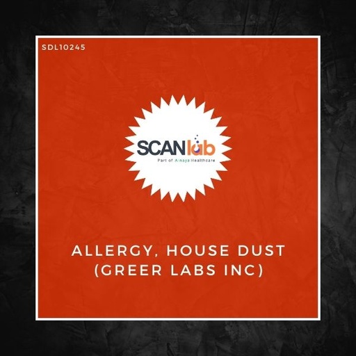 [SDL10245] ALLERGY, HOUSE DUST (GREER LABS INC) (SDL10245)