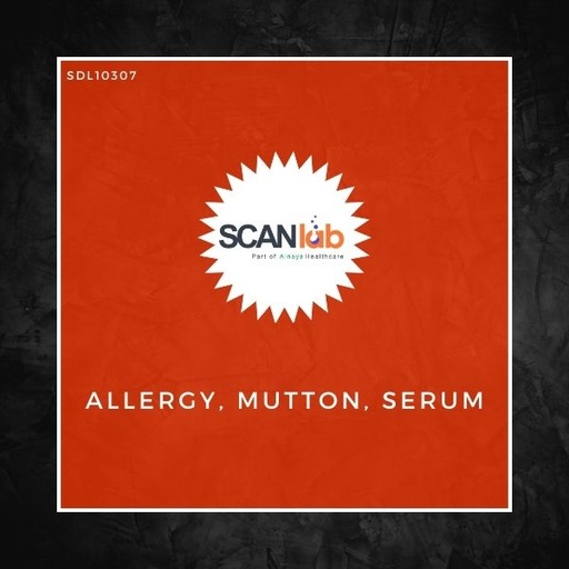 [SDL10307] ALLERGY, MUTTON, SERUM (SDL10307)