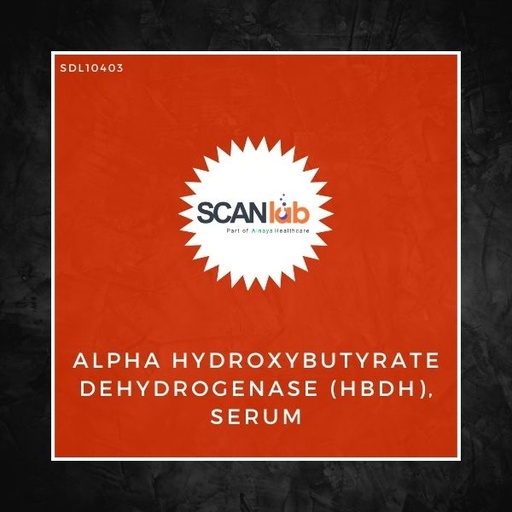 [SDL10403] ALPHA HYDROXYBUTYRATE DEHYDROGENASE (HBDH), SERUM (SDL10403)