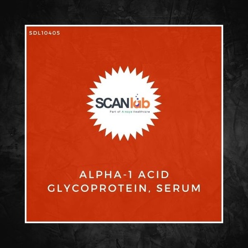 [SDL10405] ALPHA-1 ACID GLYCOPROTEIN, SERUM (SDL10405)