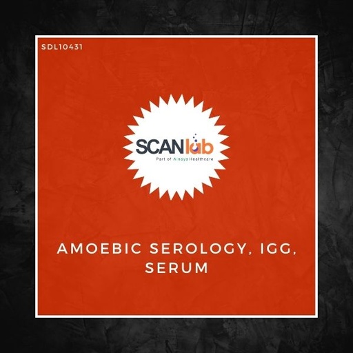 [SDL10431] AMOEBIC SEROLOGY, IGG, SERUM (SDL10431)