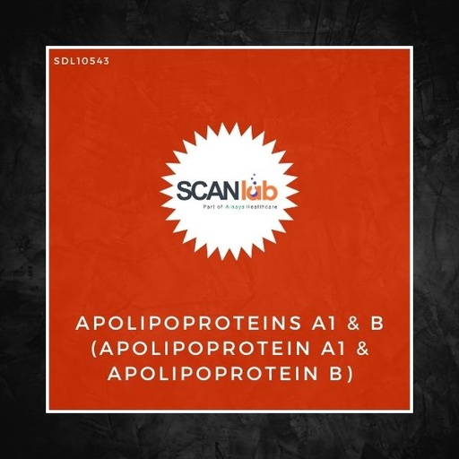 [SDL10543] APOLIPOPROTEINS A1 & B (APOLIPOPROTEIN A1 & APOLIPOPROTEIN B) (SDL10543)
