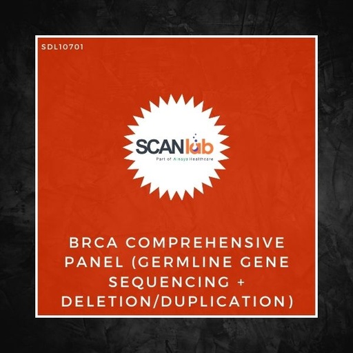 [SDL10701] BRCA COMPREHENSIVE PANEL (GERMLINE GENE SEQUENCING+DELETION/DUPLICATION) (SDL10701)