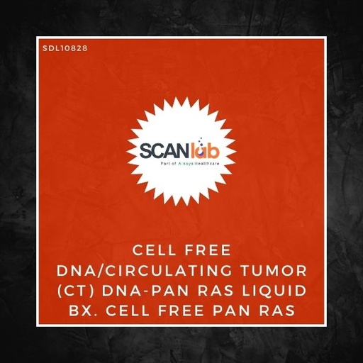 [SDL10828] CELL FREE DNA/CIRCULATING TUMOR (CT) DNA-PAN RAS LIQUID BX. CELL FREE PAN RAS (SDL10828)