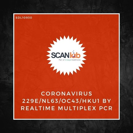 [SDL10930] CORONAVIRUS 229E/NL63/OC43/HKU1 BY REALTIME MULTIPLEX PCR (SDL10930)