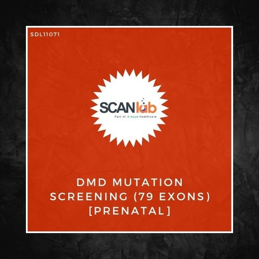 [SDL11071] DMD MUTATION SCREENING (79 EXONS) [PRENATAL] (SDL11071)