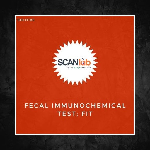 [SDL11185] FECAL IMMUNOCHEMICAL TEST; FIT (SDL11185)