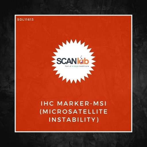 [SDL11613] IHC MARKER-MSI (MICROSATELLITE INSTABILITY) (SDL11613)