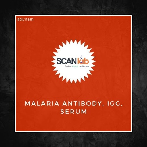 [SDL11851] MALARIA ANTIBODY, IGG, SERUM (SDL11851)