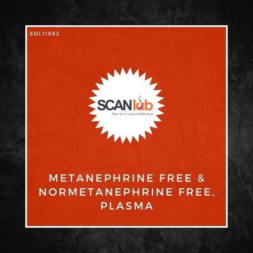 [SDL11882] METANEPHRINE FREE & NORMETANEPHRINE FREE, PLASMA (SDL11882)
