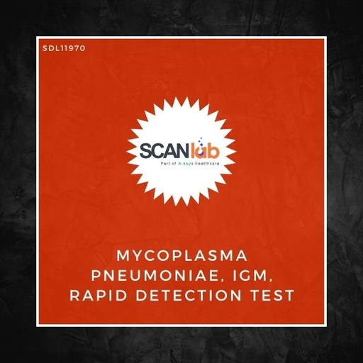[SDL11970] MYCOPLASMA PNEUMONIAE, IGM, RAPID DETECTION TEST (SDL11970)