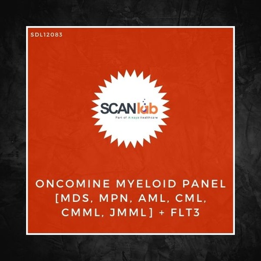 [SDL12083] ONCOMINE MYELOID PANEL [MDS, MPN, AML, CML, CMML, JMML]+FLT3 (SDL12083)