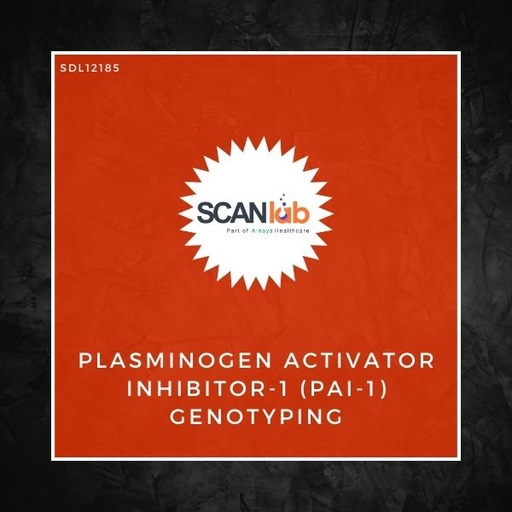[SDL12185] PLASMINOGEN ACTIVATOR INHIBITOR-1 (PAI-1) GENOTYPING (SDL12185)