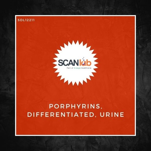 [SDL12211] PORPHYRINS, DIFFERENTIATED, URINE (SDL12211)