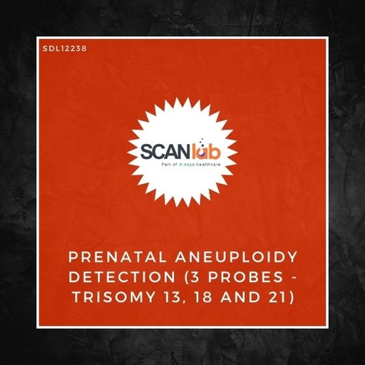 [SDL12238] PRENATAL ANEUPLOIDY DETECTION (3 PROBES-TRISOMY 13, 18 AND 21) (SDL12238)