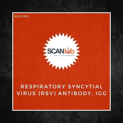 [SDL12281] RESPIRATORY SYNCYTIAL VIRUS (RSV) ANTIBODY, IGG, SERUM (SDL12281)