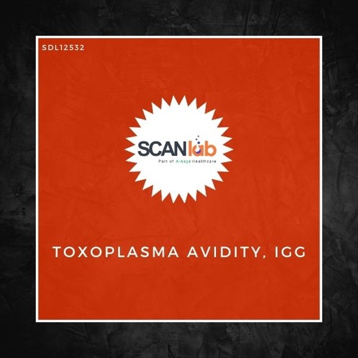 [SDL12532] TOXOPLASMA AVIDITY, IGG (SDL12532)