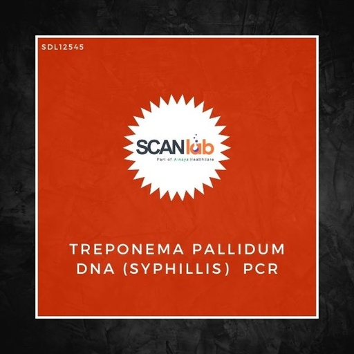 [SDL12545] TREPONEMA PALLIDUM DNA (SYPHILLIS)  PCR (SDL12545)