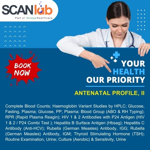 [SDL10459] ANTENATAL PROFILE, II (SDL10459)