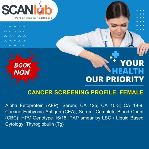 [SDL10747] CANCER SCREENING PROFILE, FEMALE (SDL10747)