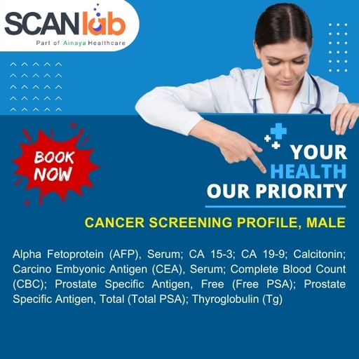 [SDL10748] CANCER SCREENING PROFILE, MALE (SDL10748)