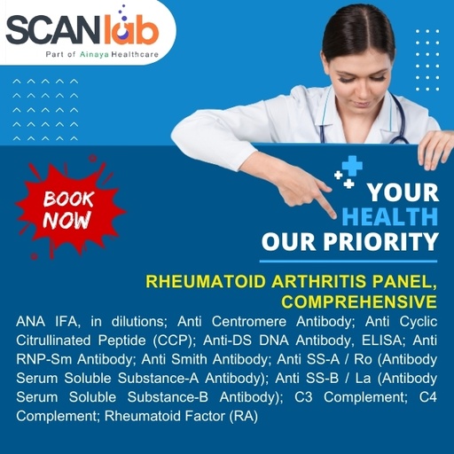 [SDL12303] RHEUMATOID ARTHRITIS PANEL, COMPREHENSIVE (SDL12303)