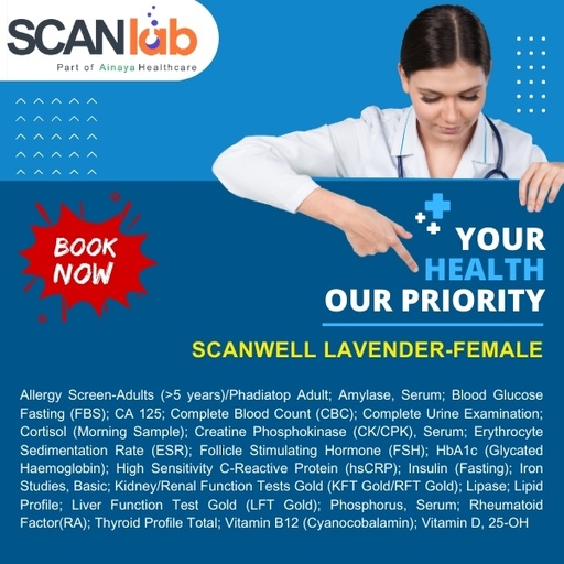 [SDL12370] SCANWELL LAVENDER-FEMALE (SDL12370)
