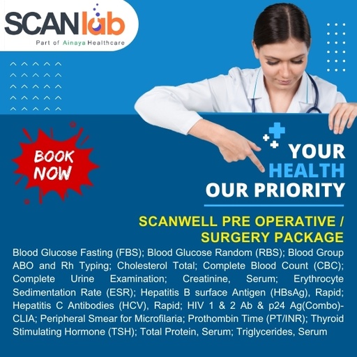 [SDL12371] SCANWELL PRE OPERATIVE/SURGERY PACKAGE (SDL12371)